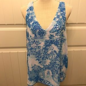 Lilly Pulitzer Florin Sleeveless V-Neck